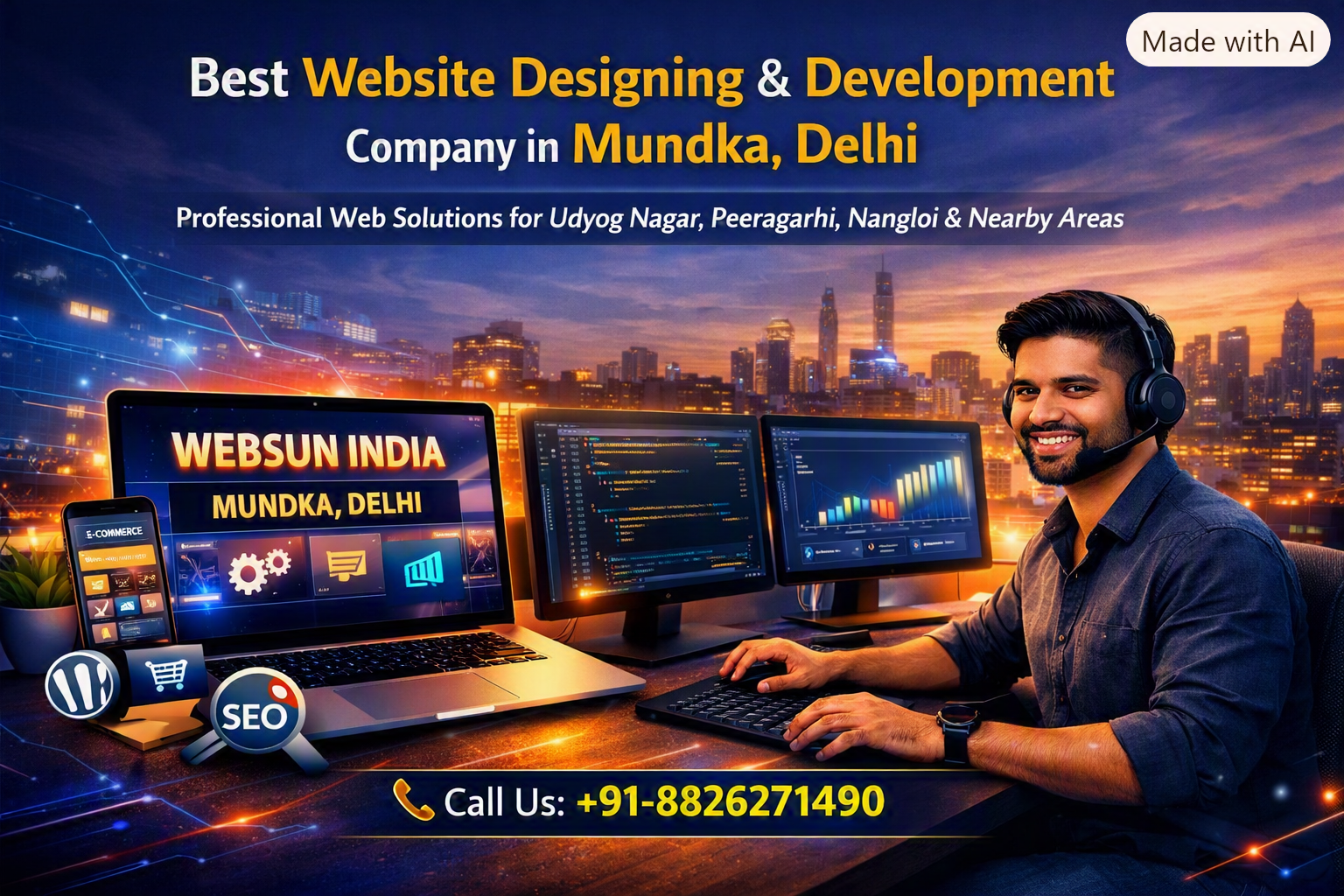 Best Website Designing Company in Mundka