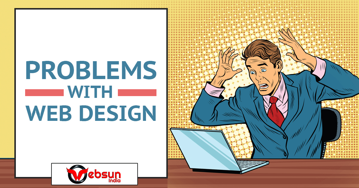 The most common problems in website design